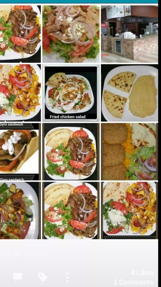 Menu at House of Gyro's restaurant, Nashville, 561 Stewarts Ferry Pike