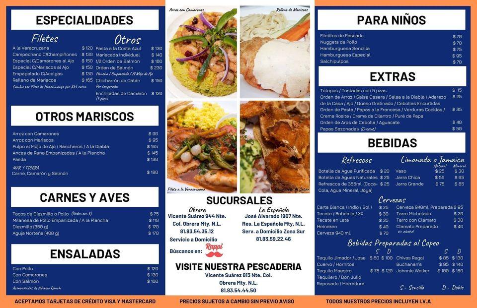 Introducir 54+ imagen mariscos costa azul monterrey - Abzlocal.mx