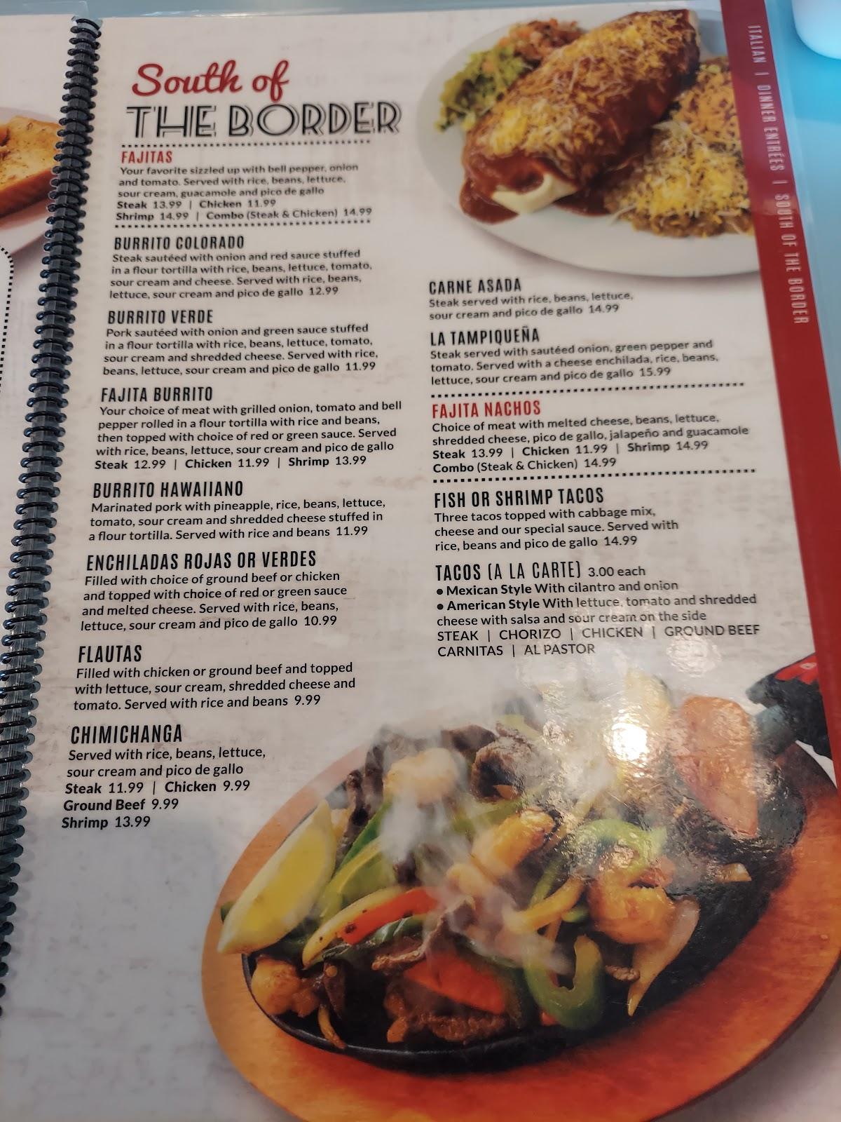 Menu at CRUISE IN FAMILY RESTAURANT SEYMOUR, Seymour