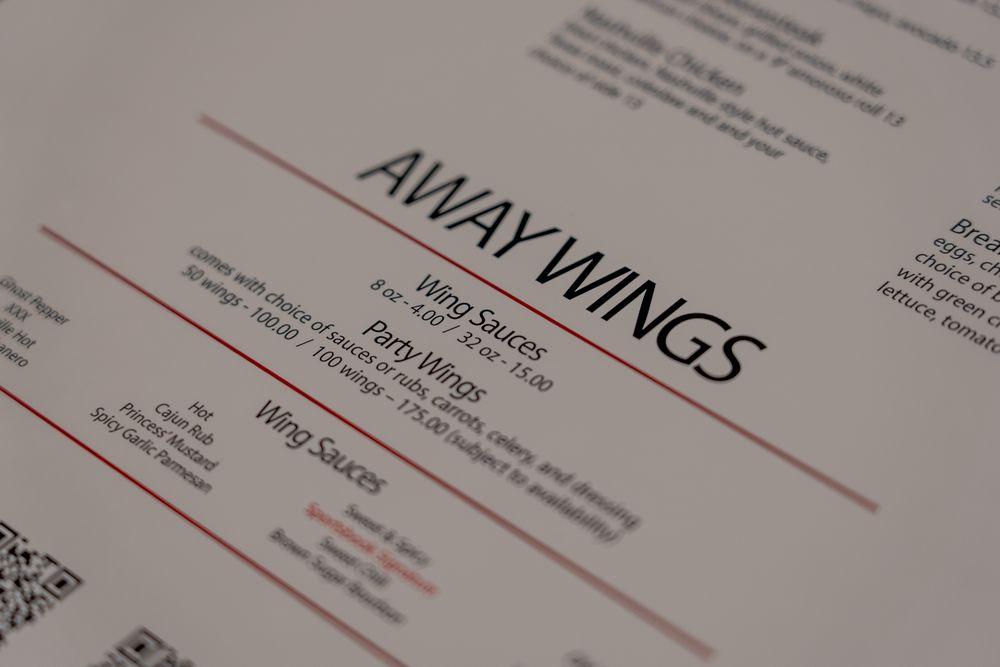 Menu at The Sportsbook Bar & Grill Highlands Ranch, Highlands Ranch