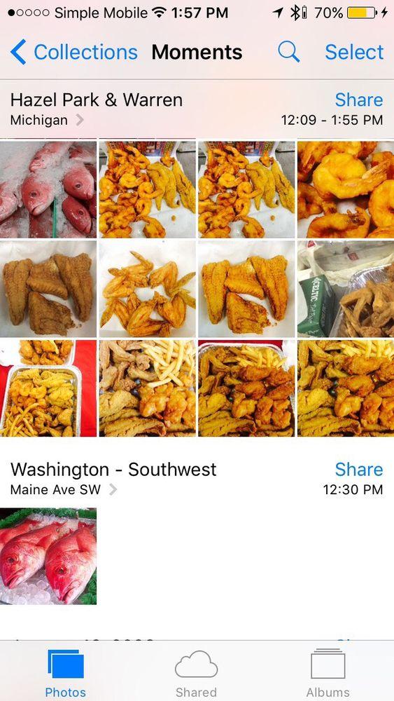 Menu at All Fresh Fish & Seafood restaurant, Hazel Park