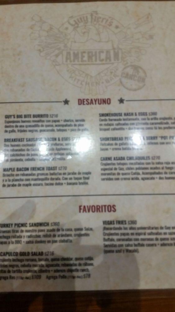 Menu At Guy Fieri S American Kitchen Bar Canc N Canc N Cancun   Re1b Guy Fieris American Kitchen Bar Cancun Menu 2022 10 2 