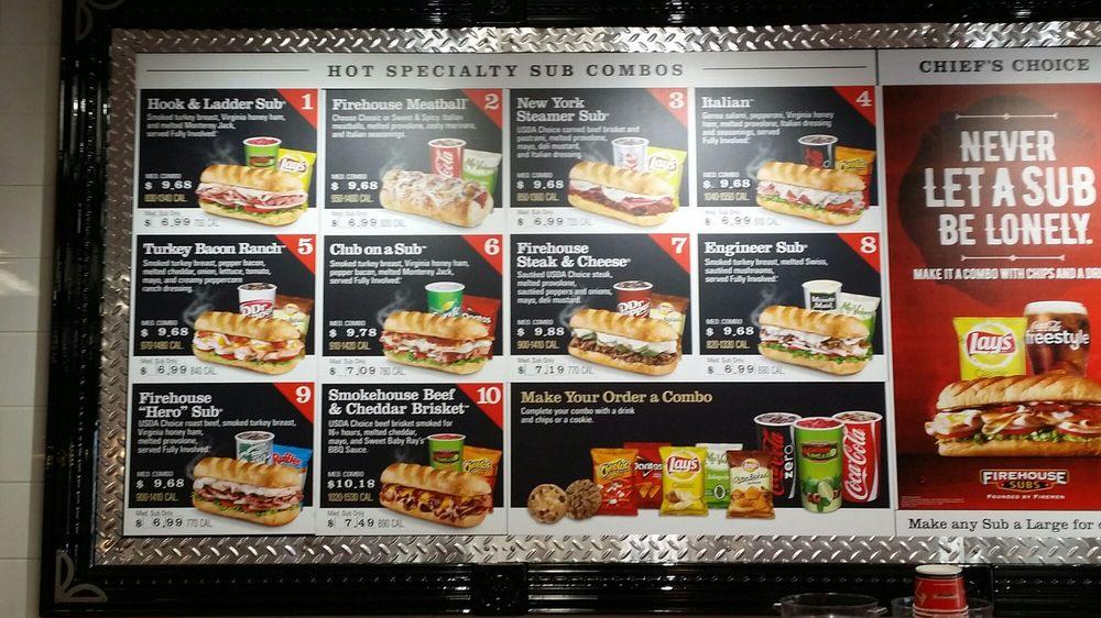 Menu at Firehouse Subs Laurel Shopping Center fast food, Laurel, 901 ...