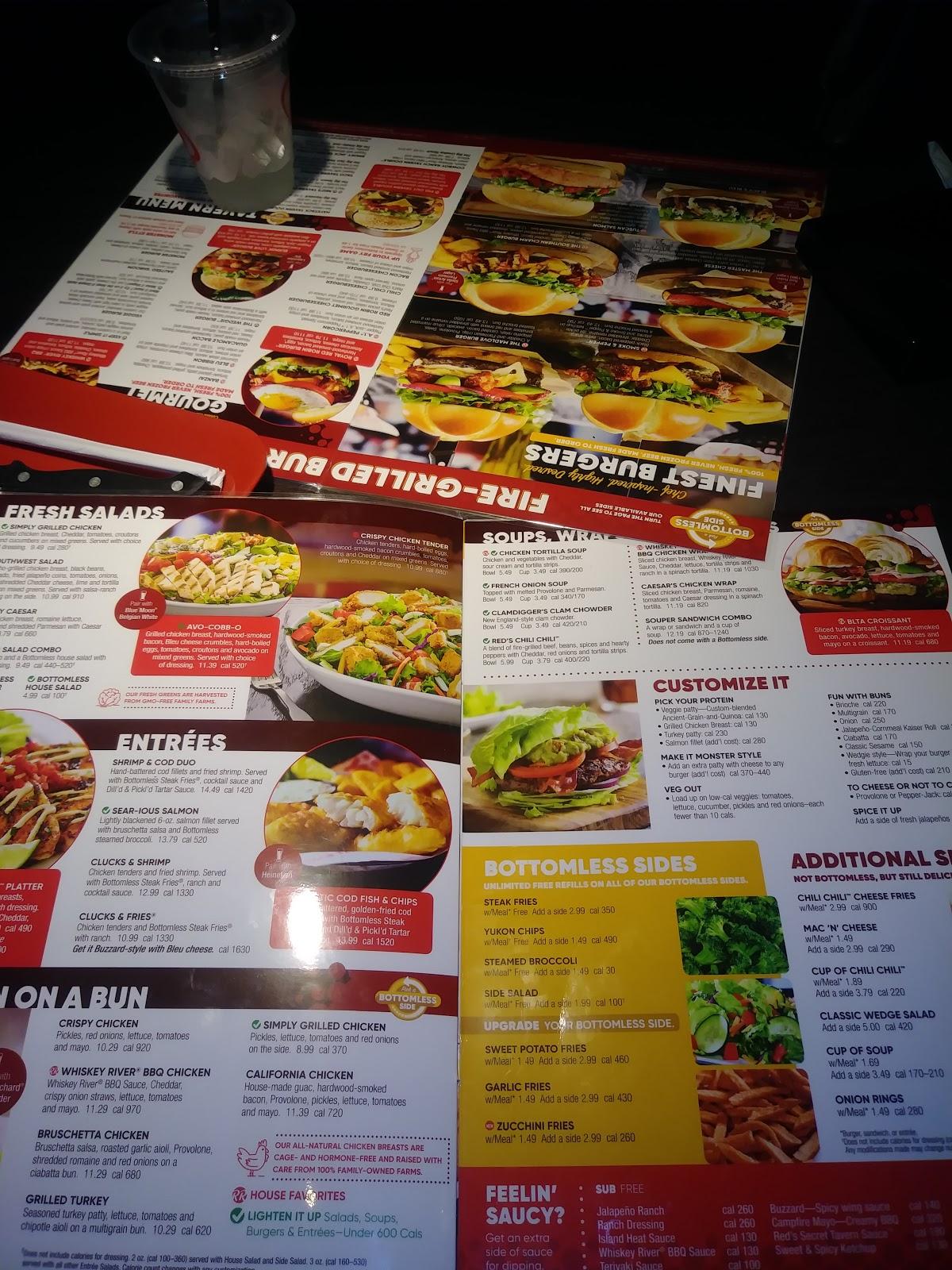 Menu at Red Robin Gourmet Burgers and Brews restaurant, Ocala, SW ...