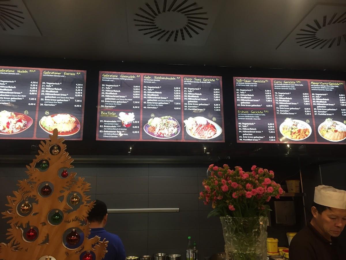 Speisekarte von Asia Food Ha Linh restaurant, Berlin, Tempelhofer Damm 227