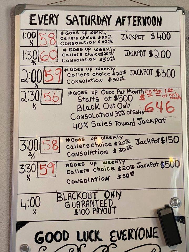 Menu at Blackstone Tavern pub & bar, Mandan