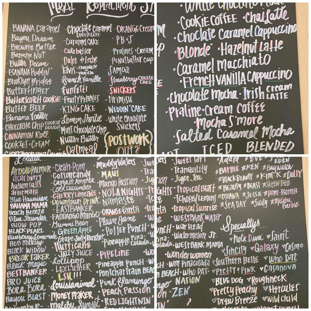 Menu at Gretna Nutrition pub & bar, Gretna