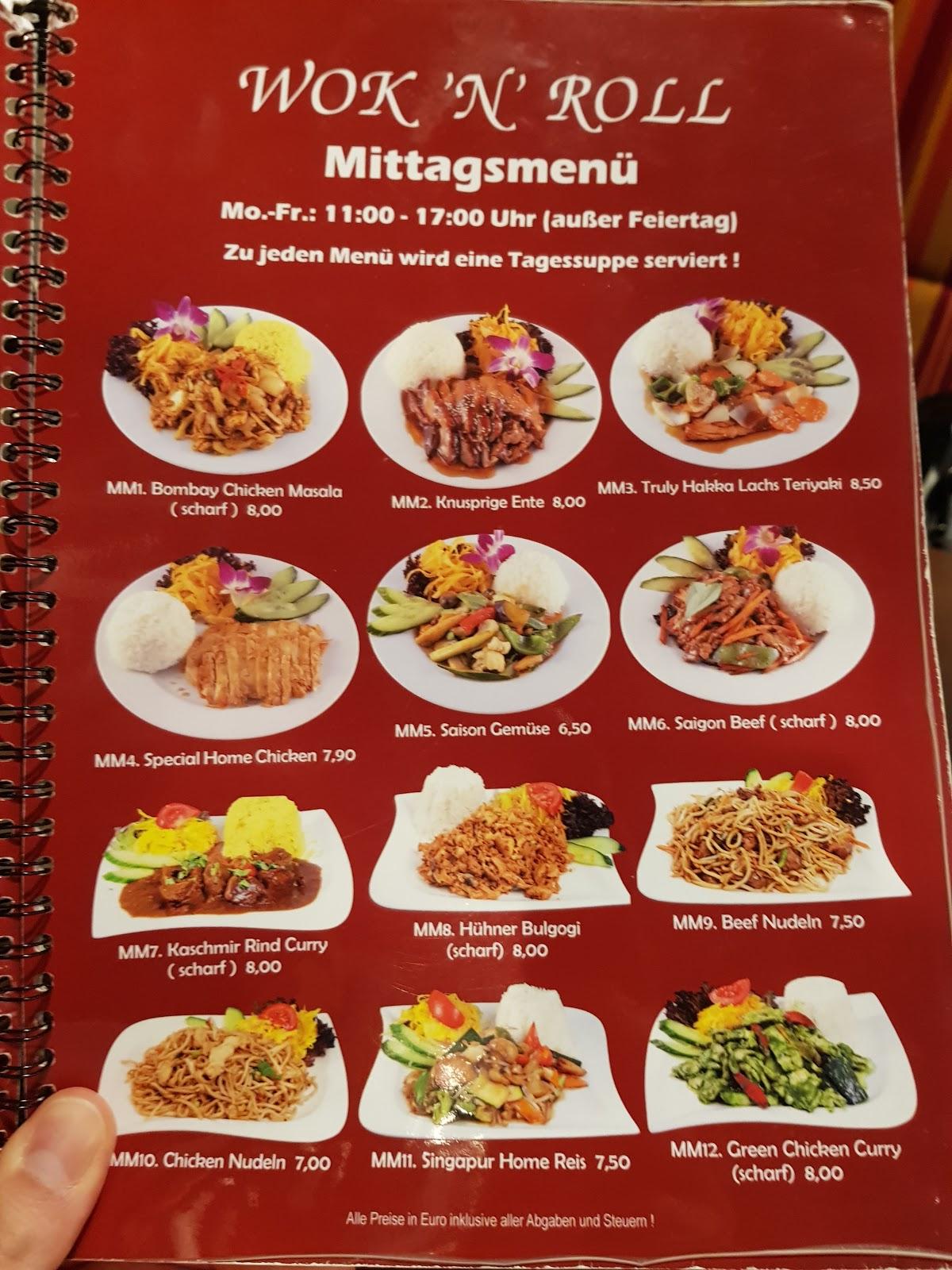 Speisekarte von GOA Taste of Asia WOK'N'ROLL restaurant, Wiener Neudorf