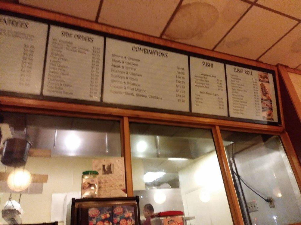 Menu at Hibachi Grill restaurant, Sumter, 1003 Broad St