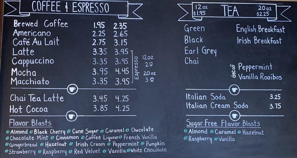 Menu at Fuel So Good Tullahoma cafe, Tullahoma