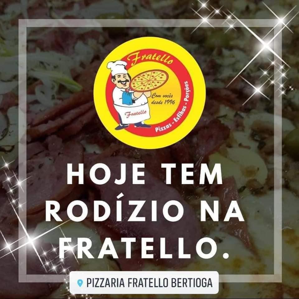 Pizza com borda de cheddar 🍕😁 - Picture of Pizzaria Fratello, Bertioga -  Tripadvisor