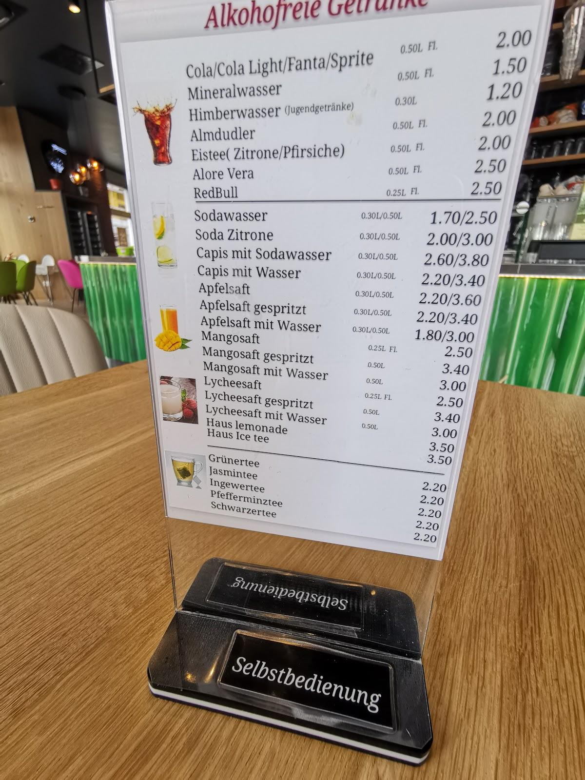 Speisekarte von Noodle King Bruno Marek Allee restaurant, Wien, Bruno