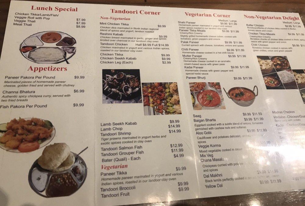 Menu at King Tandoori Vaughan restaurant, Vaughan