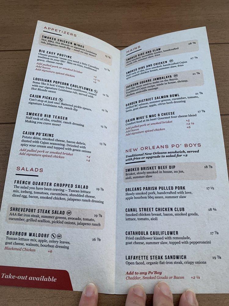Menu at The Copper Coil Still & Grill pub & bar, Squamish