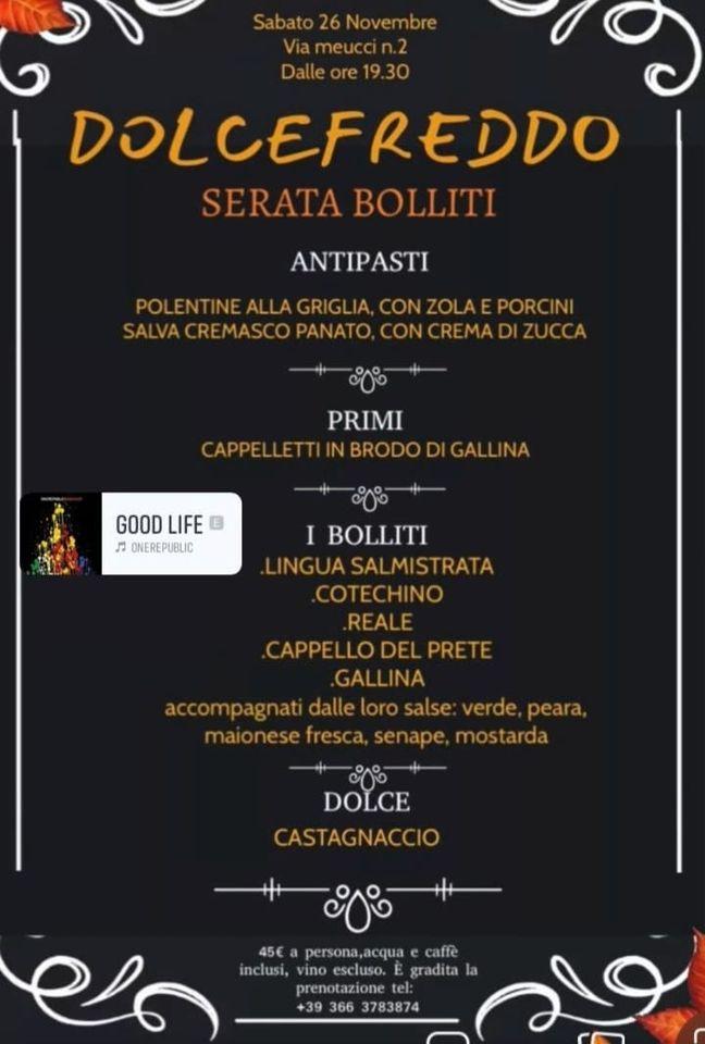 Menu di Dolce Freddo Cafè 