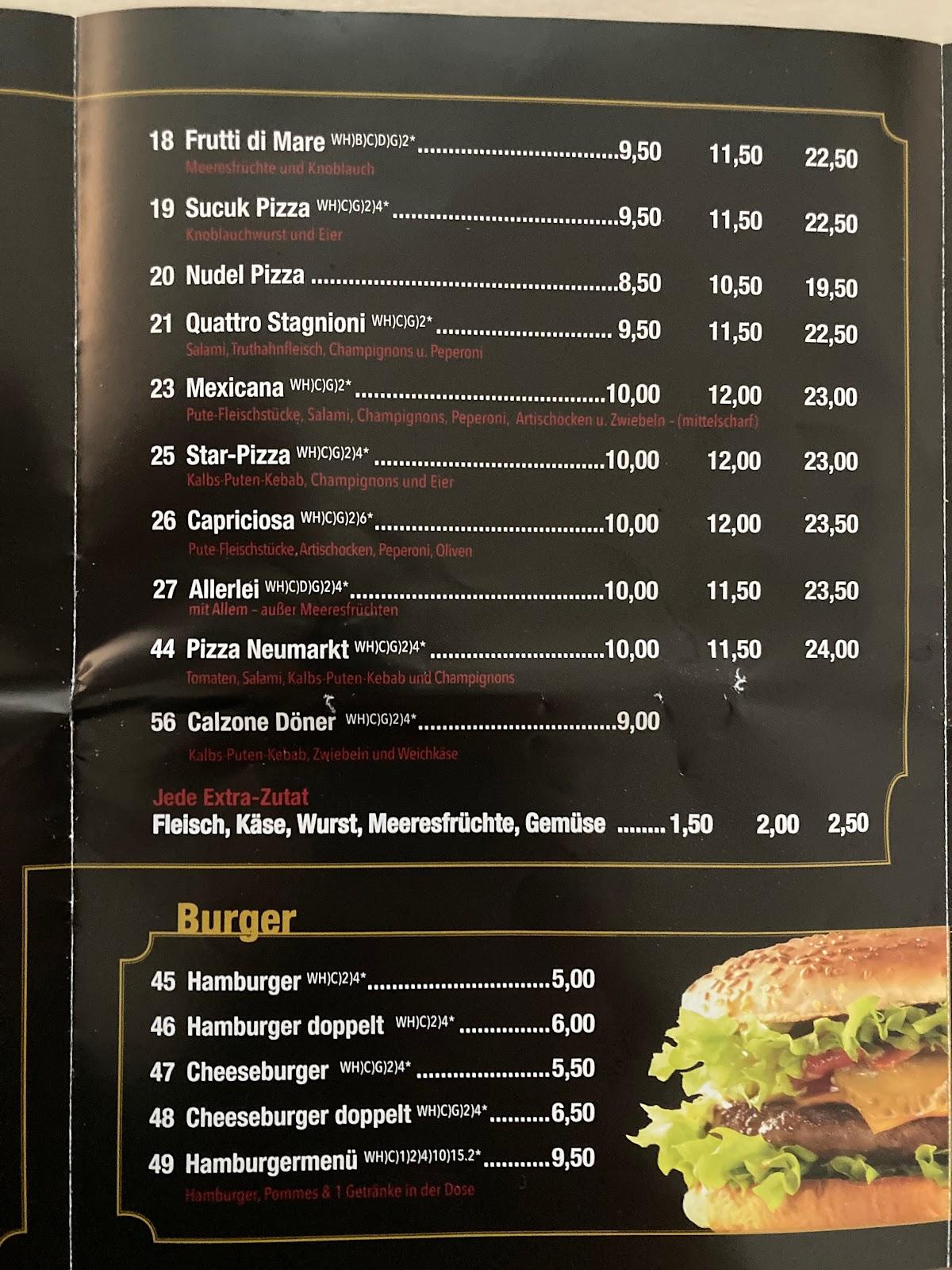Speisekarte von Aram‘s Döner restaurant, Neumarkt-Sankt Veit