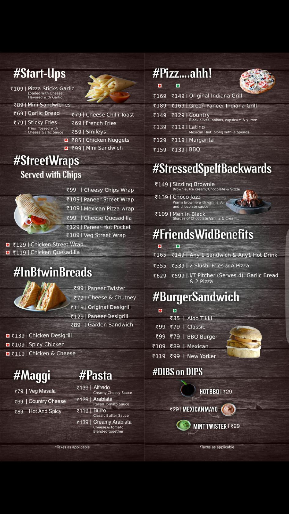 Menu at BrewBerry NIT 5, Faridabad, Faridabad