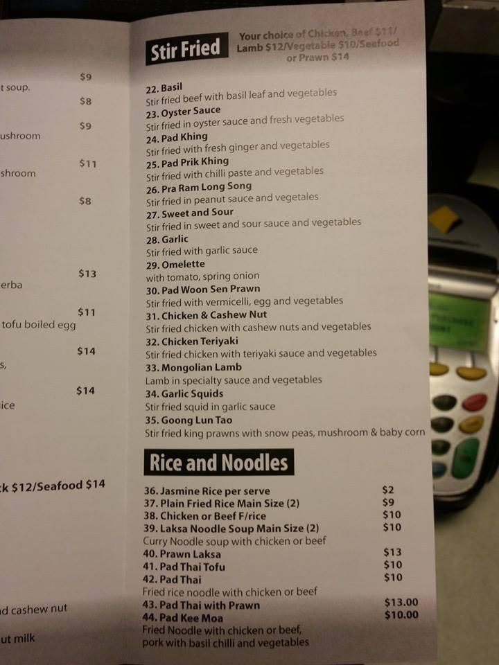 Menu at Good Catch Cafe PTY Ltd., Bathurst