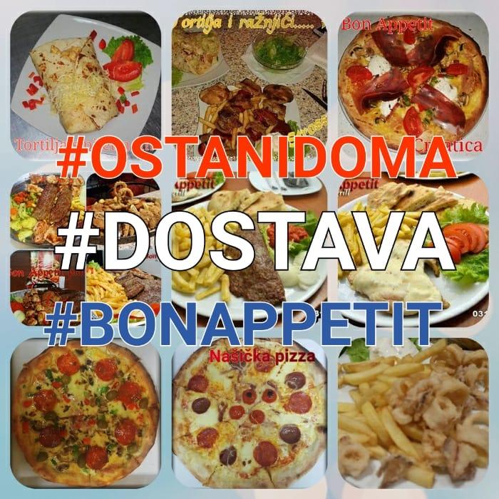 Menu at Bon Appetit Pizza&Pasta&Grill restaurant, Našice