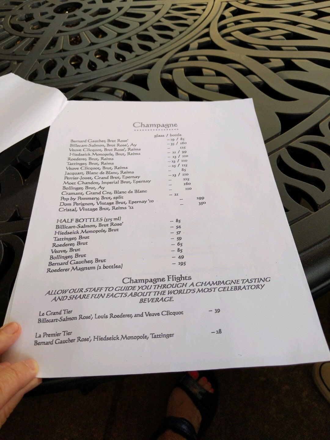 Menu at Battery Park Book Exchange pub & bar, Asheville