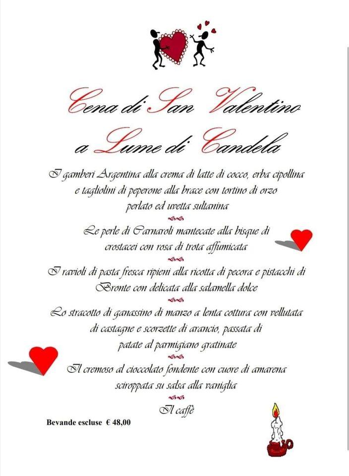 Menu at Le Volte restaurant, Verbania