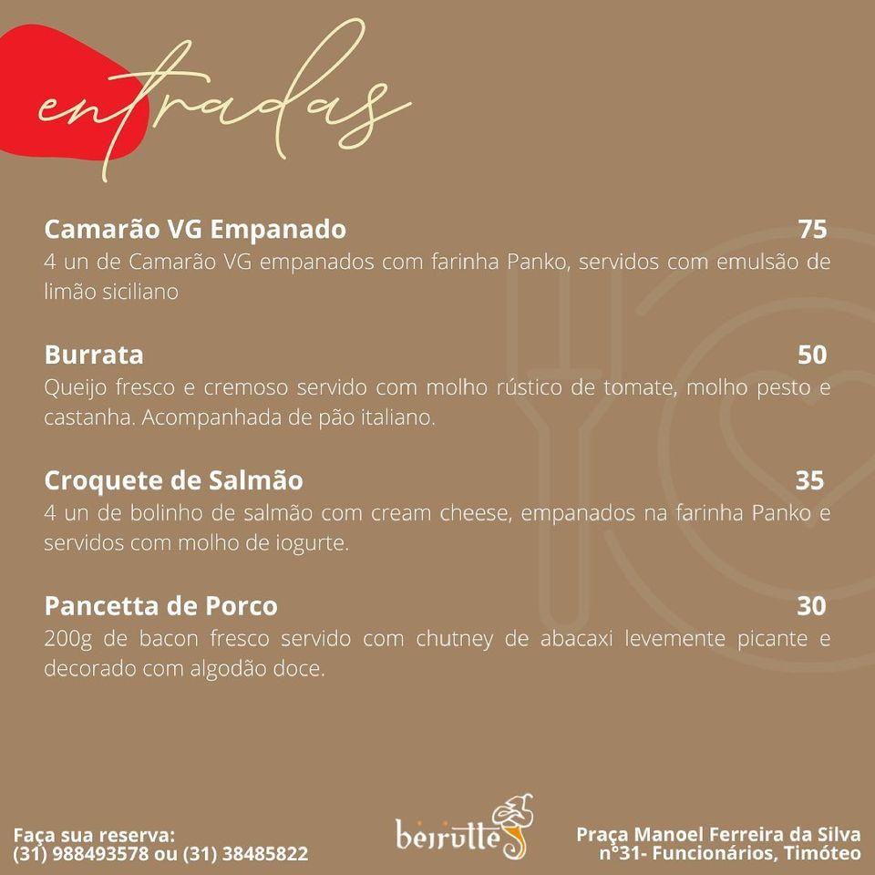 Celi Vida e Sabor - Restaurante em Timóteo cardápio