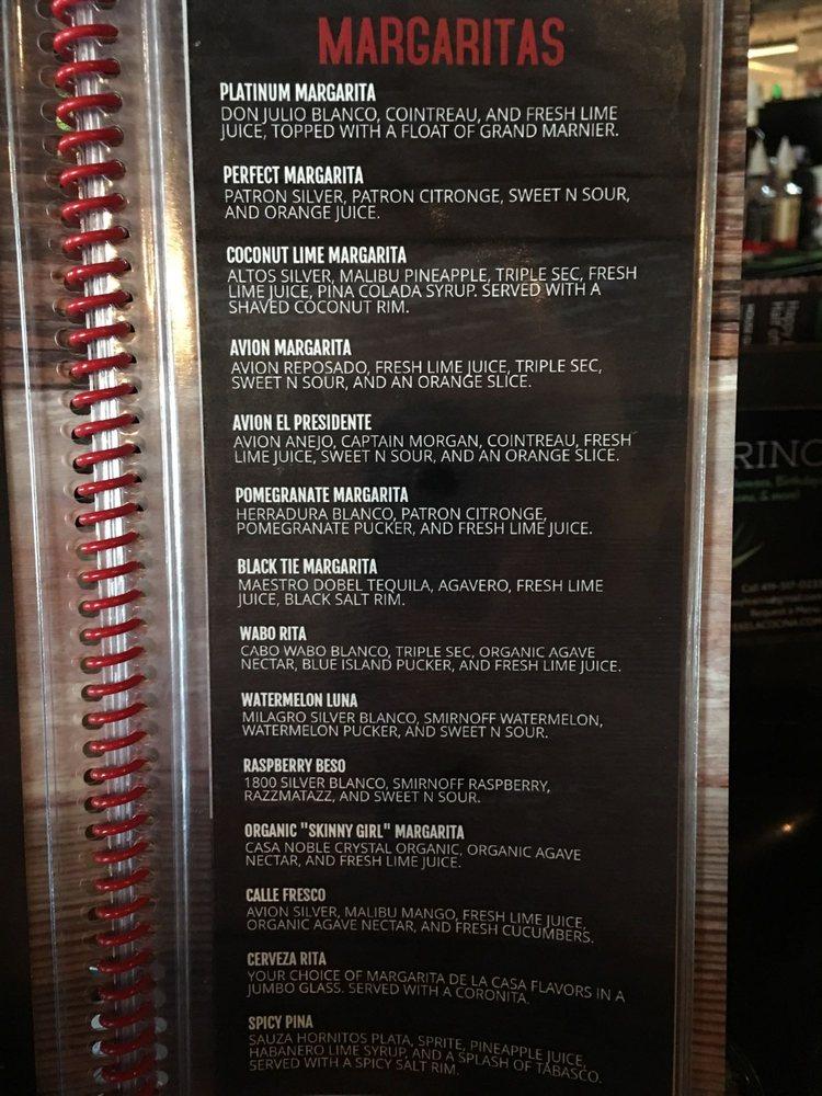 Menu at Sylvania Te'kela restaurant, Sylvania