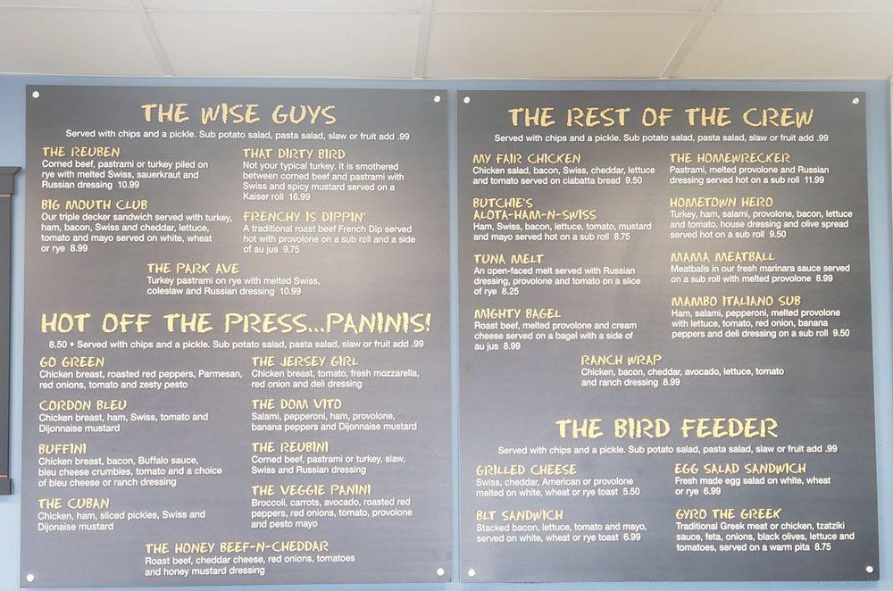 dominics deli menu