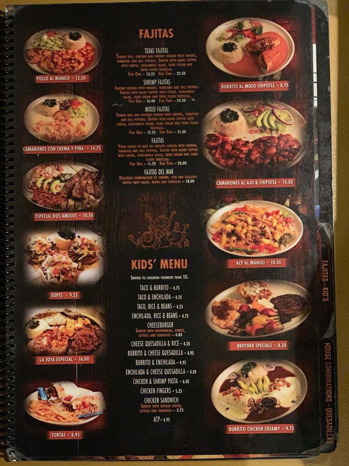 menu-at-el-sarape-mexican-restaurant-hickory