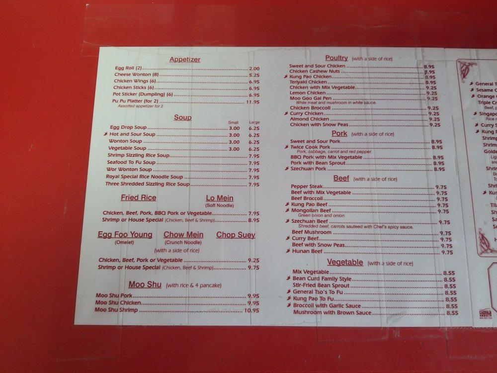 Menu At Bamboo House Restaurant Shiprock 491 Hwy   Re6a Bamboo House Restaurant Menu 