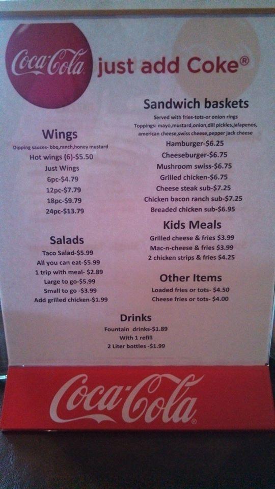 Menu at Pizza PLUS restaurant, Pangburn, 929 Main St