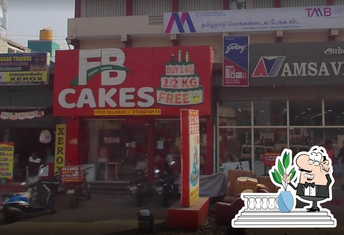 Get 20% Cashback at FB Cakes, Ambattur, Chennai | Dineout