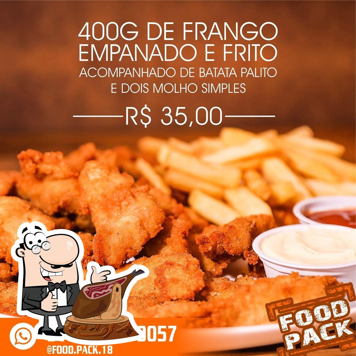 Food Pack - Pizza Frita e Porções - Food Pack é uma empresa do