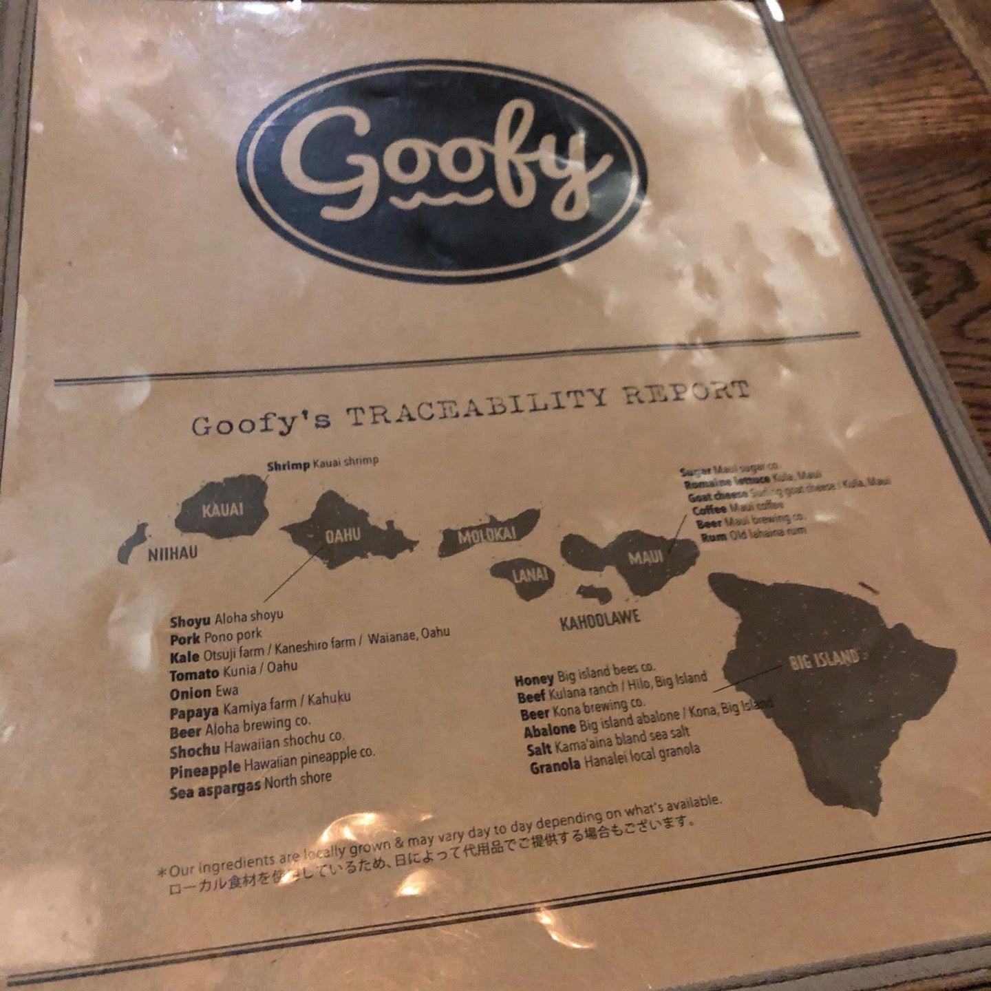 Re75 Goofy Cafe And Dine Menu 