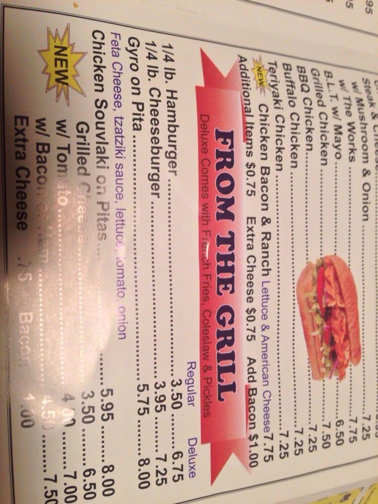 Menu at Honeyspot Pizza 3 pizzeria, Branford