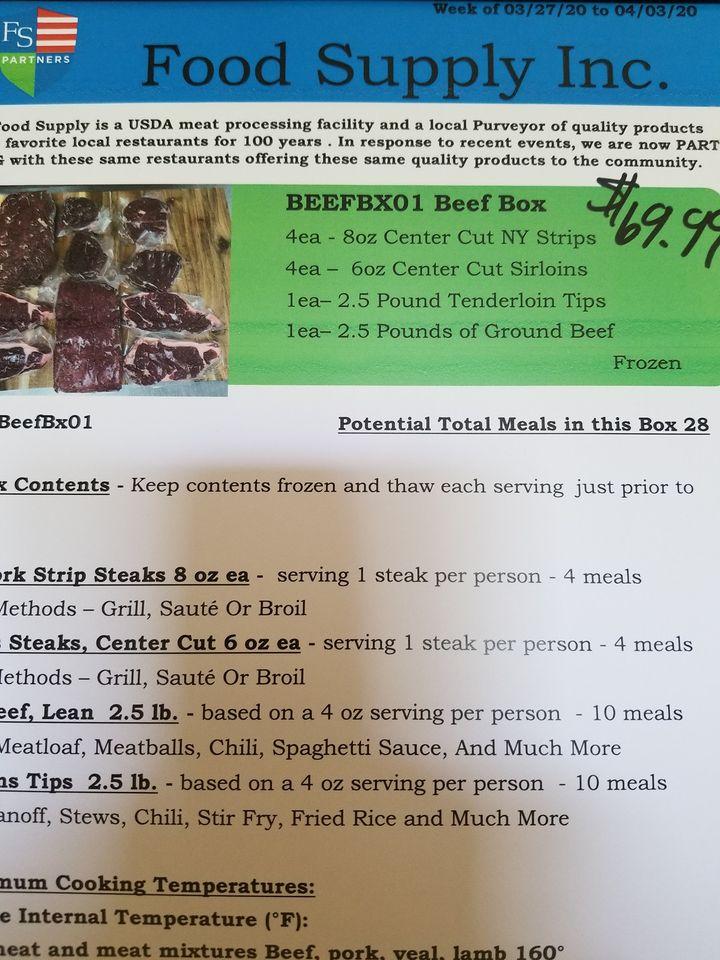 Menu at Mario's Restaurant, Ormond Beach