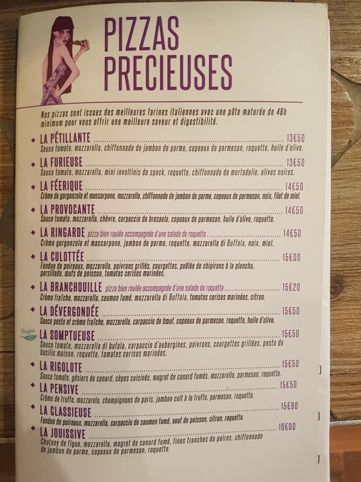 Menu de Restaurant Basta Hossegor