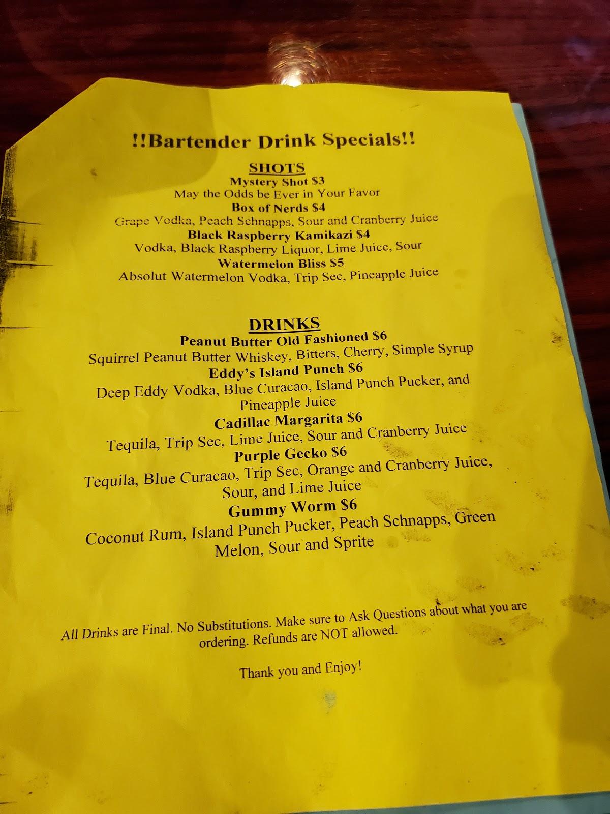 Menu at Mazzy's Sports Bar & Grill (Norcross), Norcross, Jimmy Carter Blvd