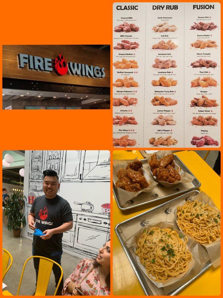 Menu at Fire Wings Rancho Cucamonga restaurant, Rancho Cucamonga