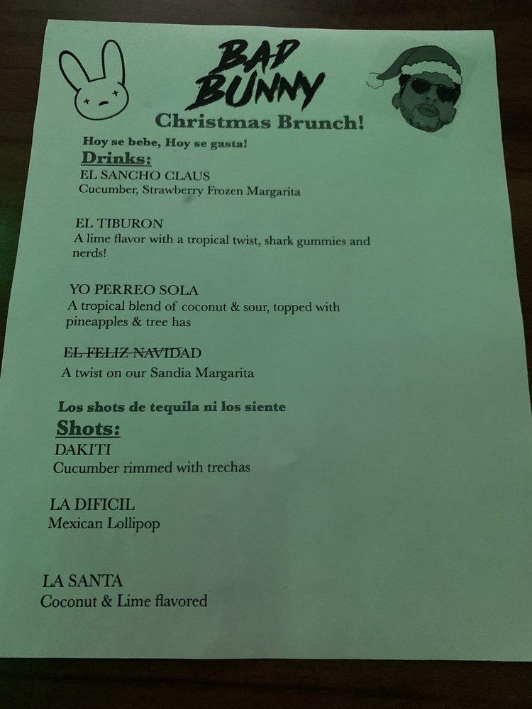 Menu at Suerte Bar & Grill Uptown, McAllen, 400 W Nolana Ave