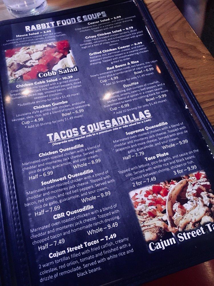 Menu at Purple Onion restaurant, Cabot, S Pine St