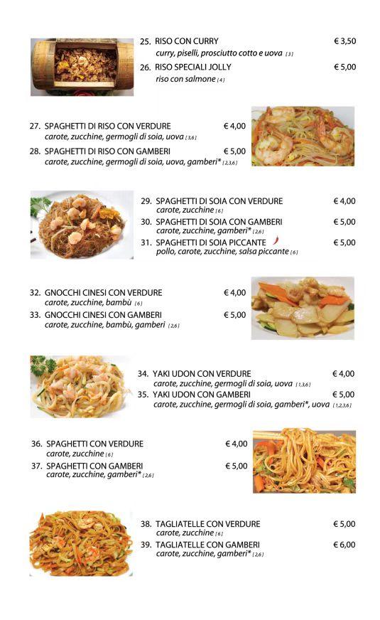 Menu di Sushi Jolly 