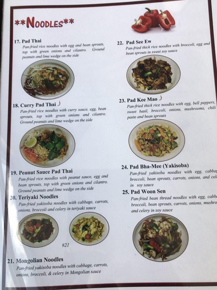 Menu At Tips Thai House Restaurant Kennewick 7991