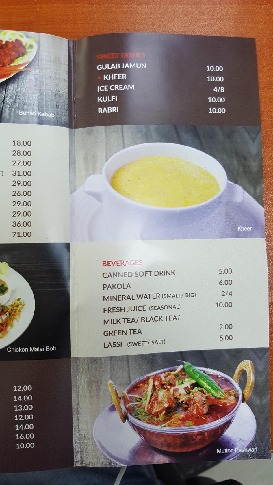Menu at Daily Express Restaurant, Dubai, Dubai Investment Park 1