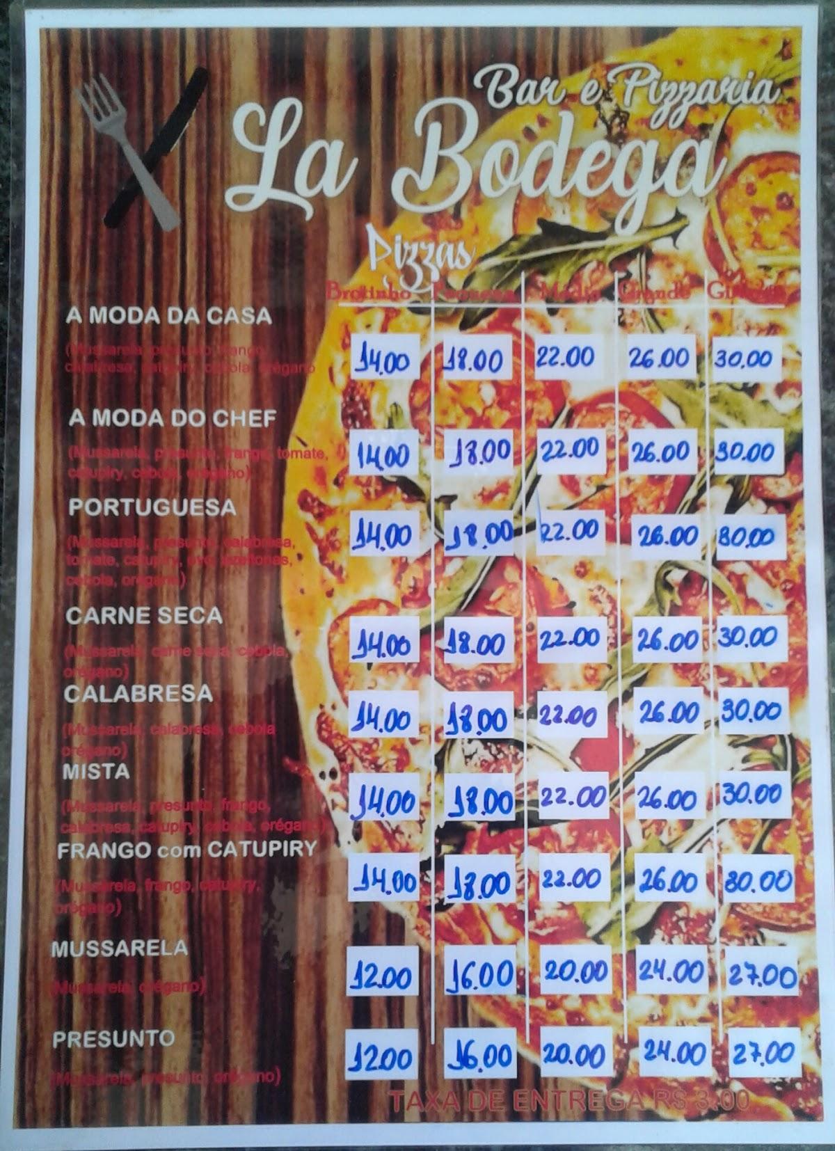 Pizzaria La Bodega, Brasil Restaurant reviews
