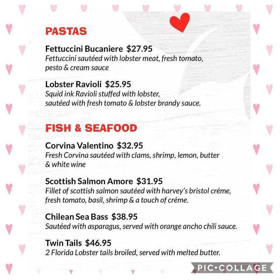 Menu at Manny's Wood Grill steakhouse, Doral