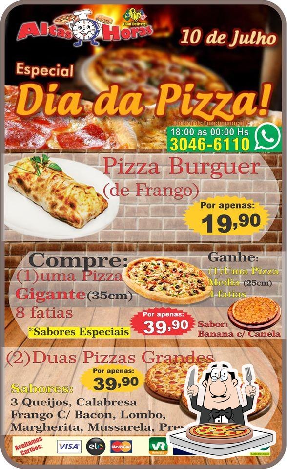 Que tal uma pizza segunda feira 🤪 - Pizzaria Altas Horas