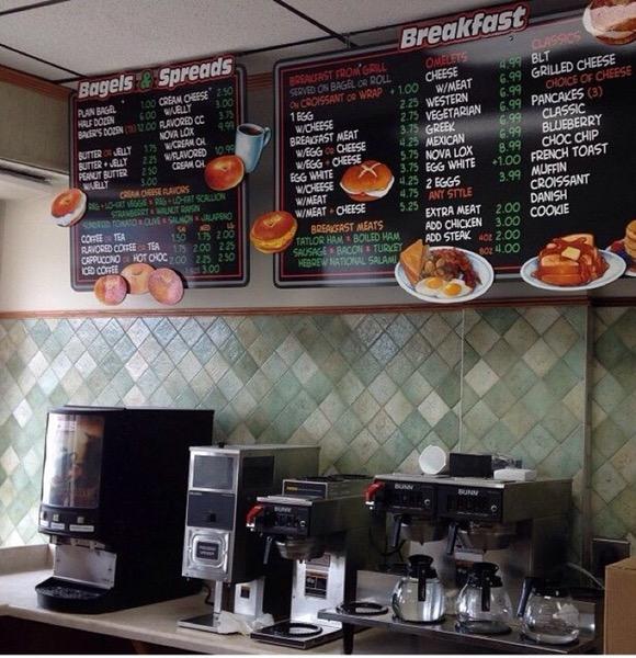 Menu at Bagels & Burgers restaurant, Livingston