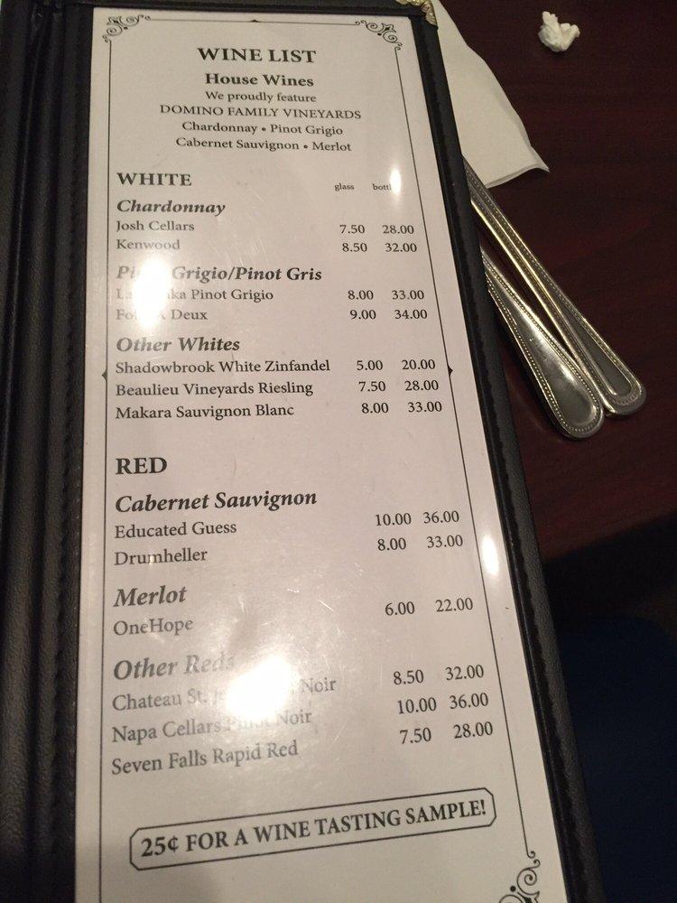 Menu at Catch 22 pub & bar, Chapin