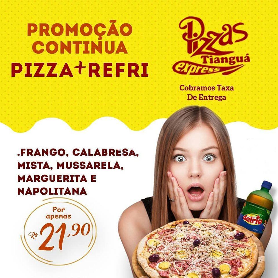 PIZZAS TIANGUA EXPRESS - Delivery De Pizza em Centro